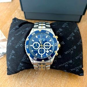 Bulova marine star chromograph watch